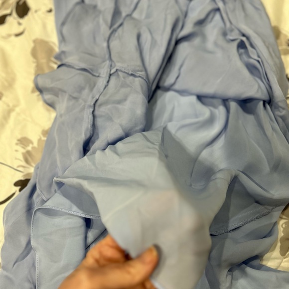 Parker Peyton Purple Lavender Violet Silk One Shoulder Mini Dress NWT Size Small - Picture 6 of 6